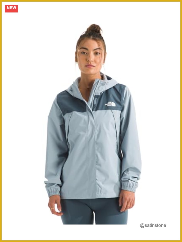 Waterproof Rain Jacket With Seam-Sealed Dryvent Technology